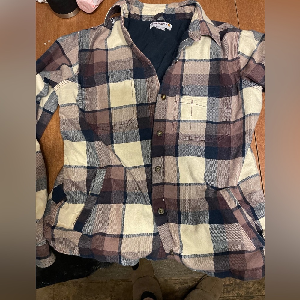 Carhartt Women's Rugged Flex Hamilton Fleece Lined Shirt